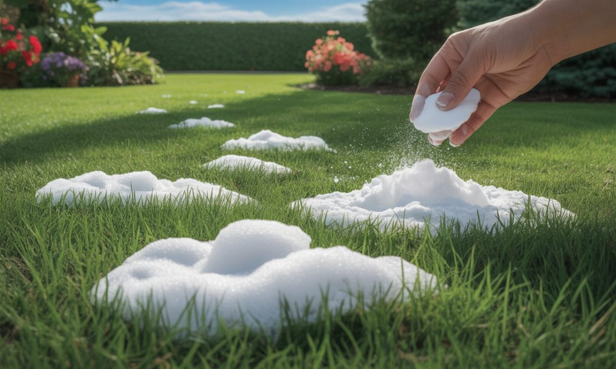 découvrez comment utiliser le bicarbonate de soude pour éliminer efficacement la mousse de votre pelouse. astuces pratiques et conseils pour retrouver un gazon sain et verdoyant.