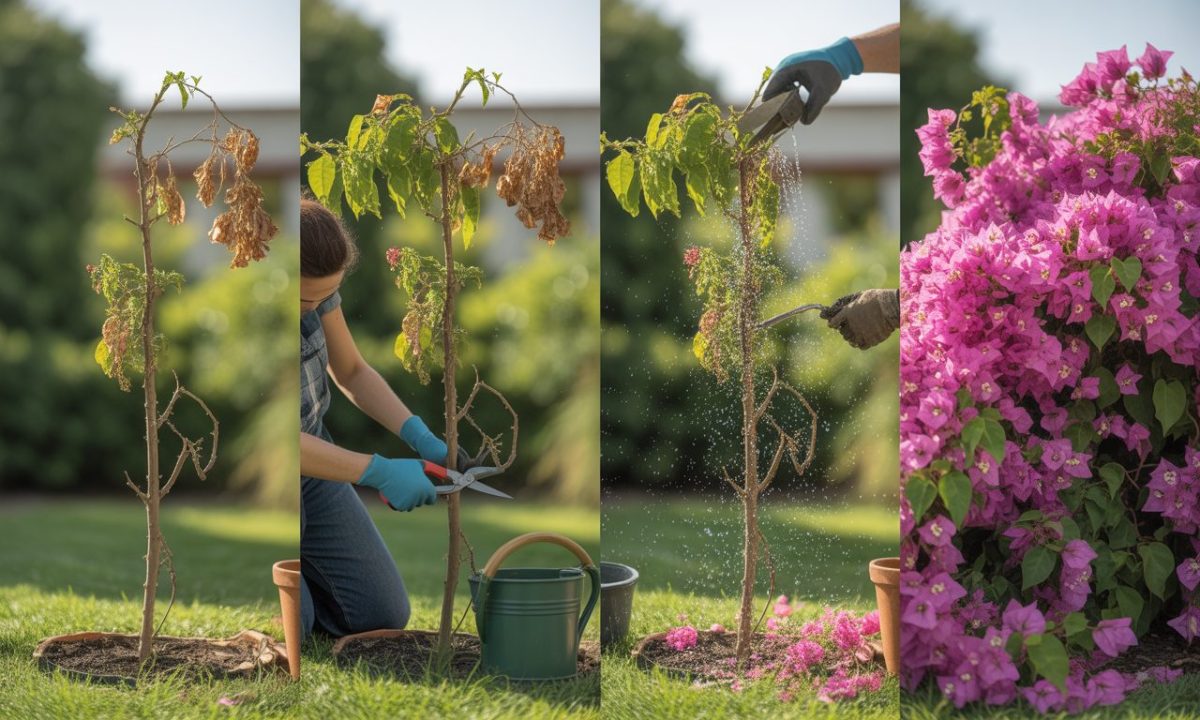 Comment Faire Revivre Un Bougainvillier